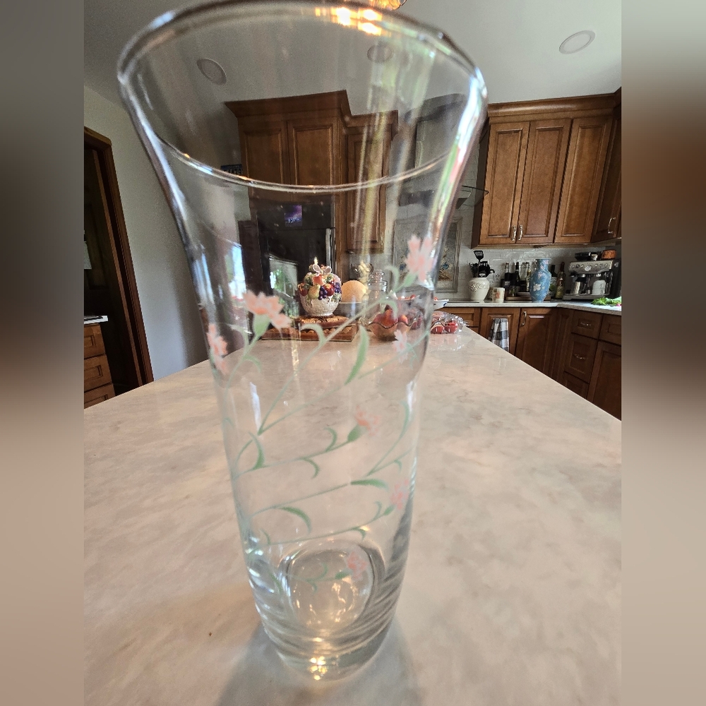 Painted flower Vase